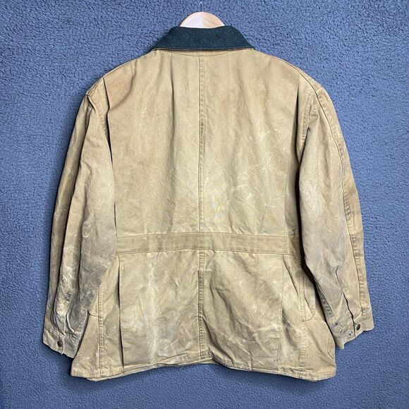 FILSON Upland Hunting Jacket MEN’S LARGE 44 Heavy Wax Cotton Canvas USA Made - Picture 16 of 16